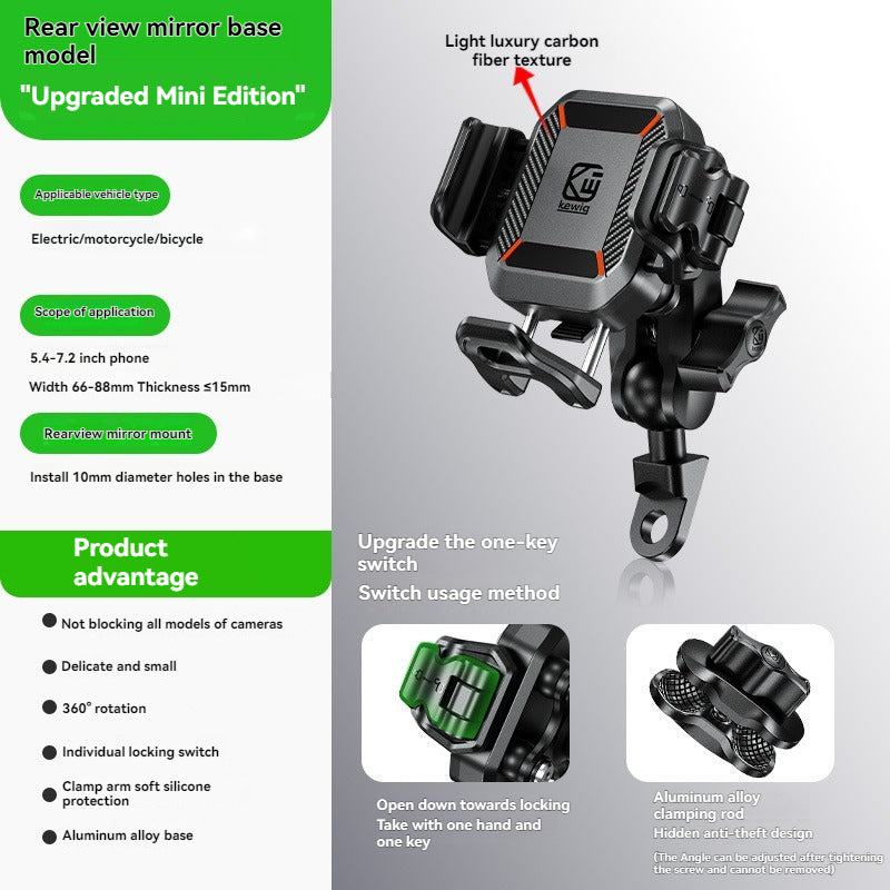 Wireless PD fast charging shock-absorbing anti-theft bracket-M33A