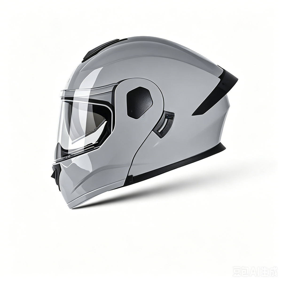 Modular Motorcycle Helmet with Dual Visor-I120