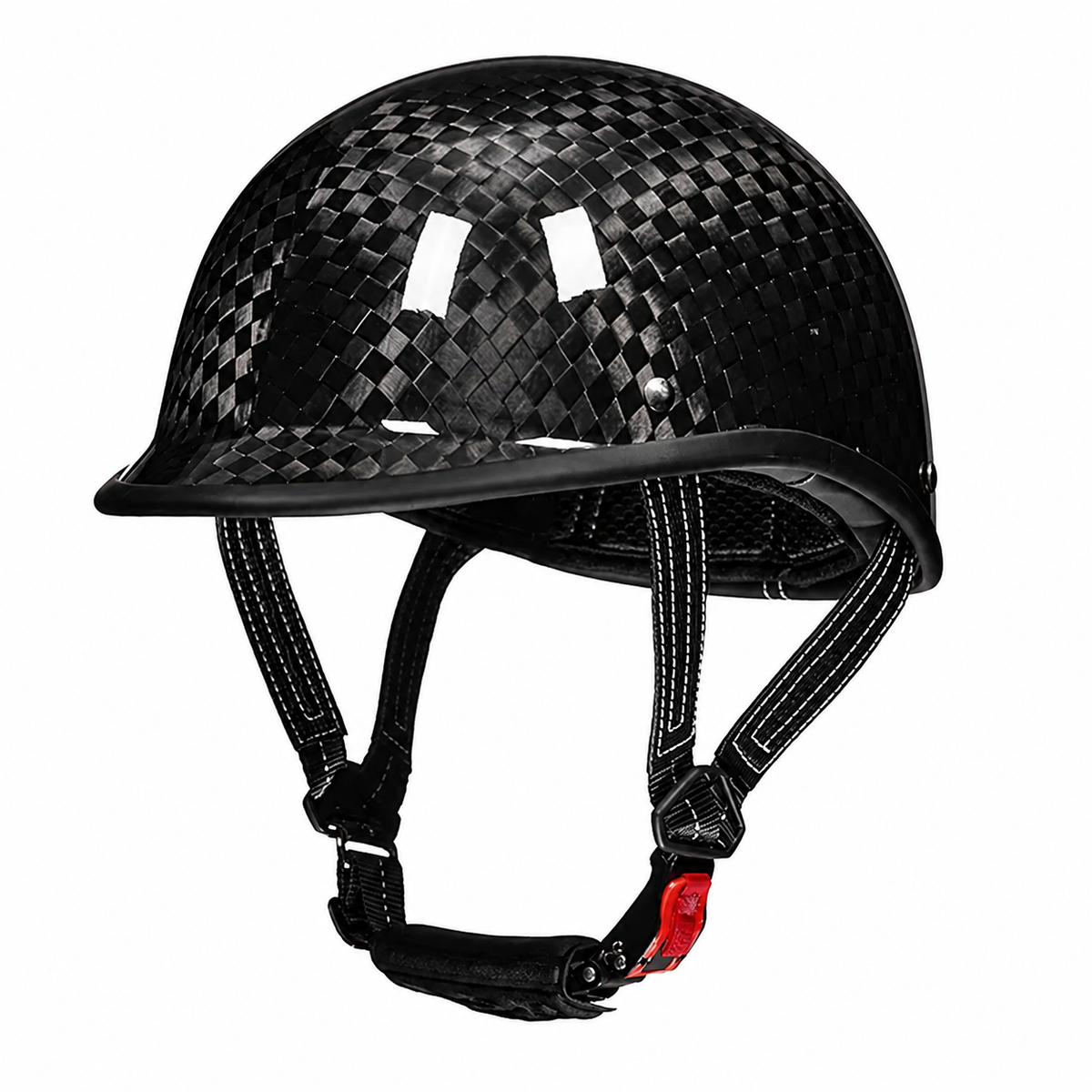 KTVMOTO Carbon fiber motorcycle half-helmet cruiser helmet-I52