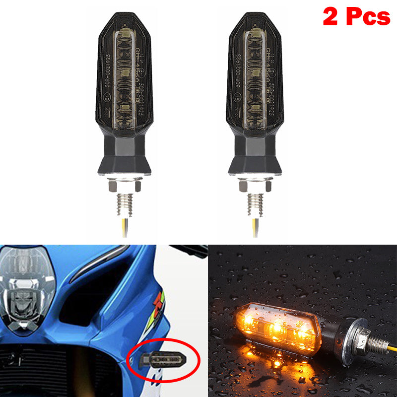 Universal 12V 8mm LED Motorcycle Turn Signal Light-D11
