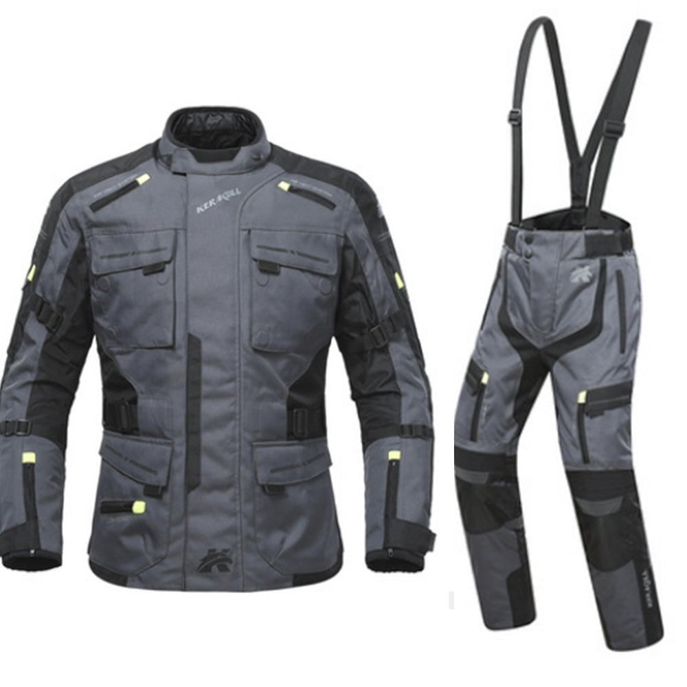 CE-certified 7-piece waterproof motocross riding suit - J08
