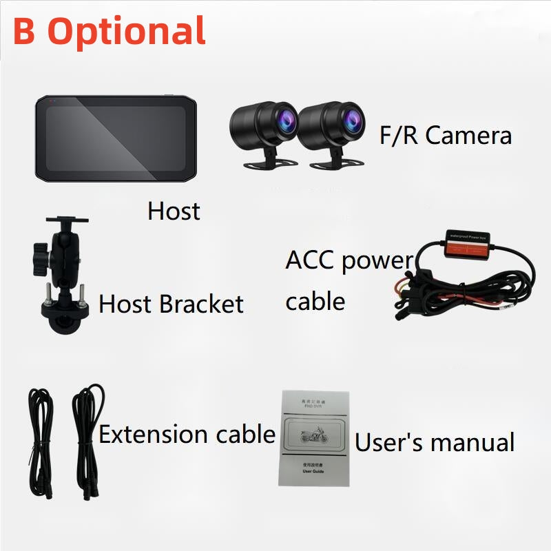 6.25 inch Motorcycle Carplay IP65 Waterproof Dual Bluetooth WiFi Wireless Android-Auto-P05