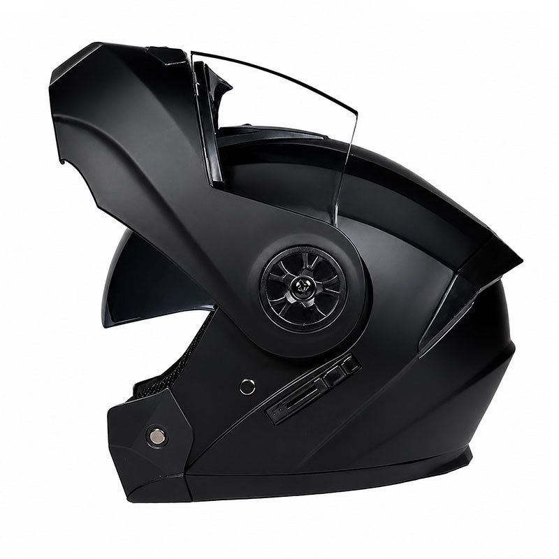 Dual-lens flip-up helmet anti-fog-I187