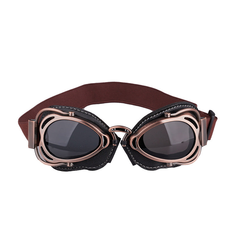 KTVMOTO Retro motorcycle outdoor racing off-road helmet goggles-H41