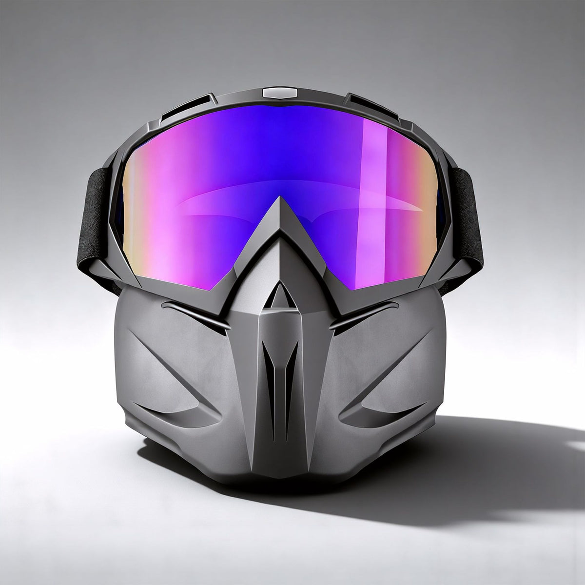 KTVMOTO One-piece visor and goggles for off-road motorcycles-H75