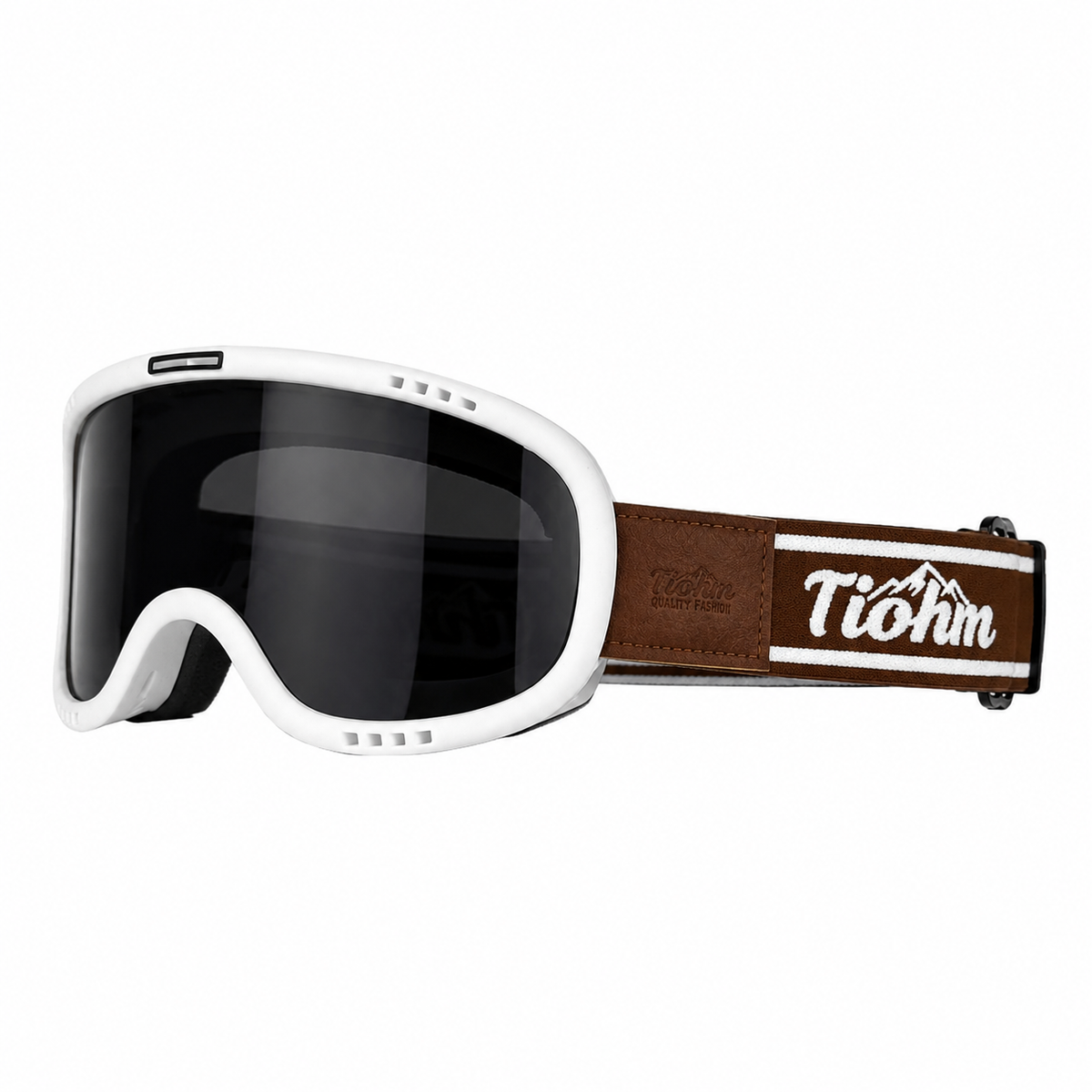 KTVMOTO Retro motorcycle helmet with high-definition goggles-H35