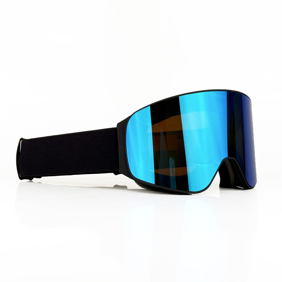 KTVMOTO Electroplated magnetic double-layer anti-fog motorcycle goggles-H61