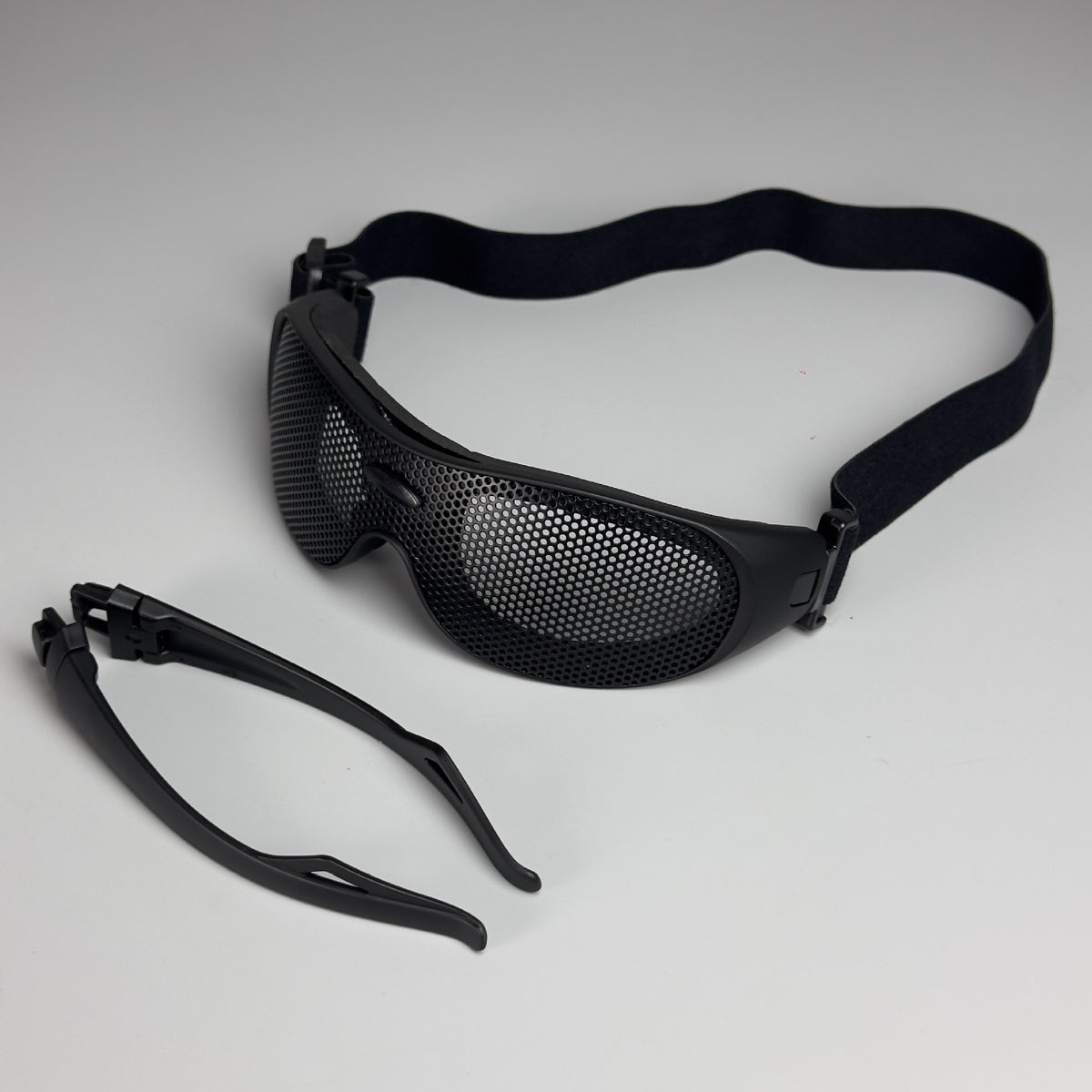 KTVMOTO Tactical Motorcycle Riding Goggles with Metal Mesh-H19