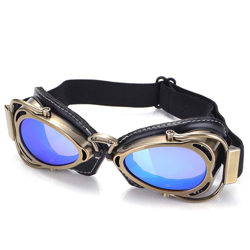KTVMOTO Retro motorcycle outdoor racing off-road helmet goggles-H41