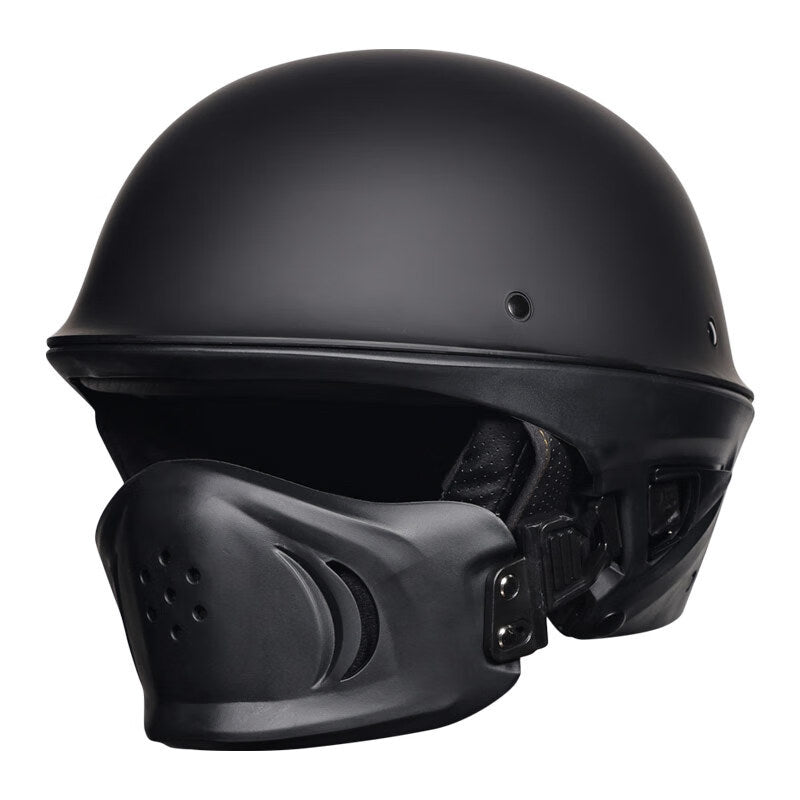 KTVMOTO Retro motorcycle helmet with detachable face shield-I251