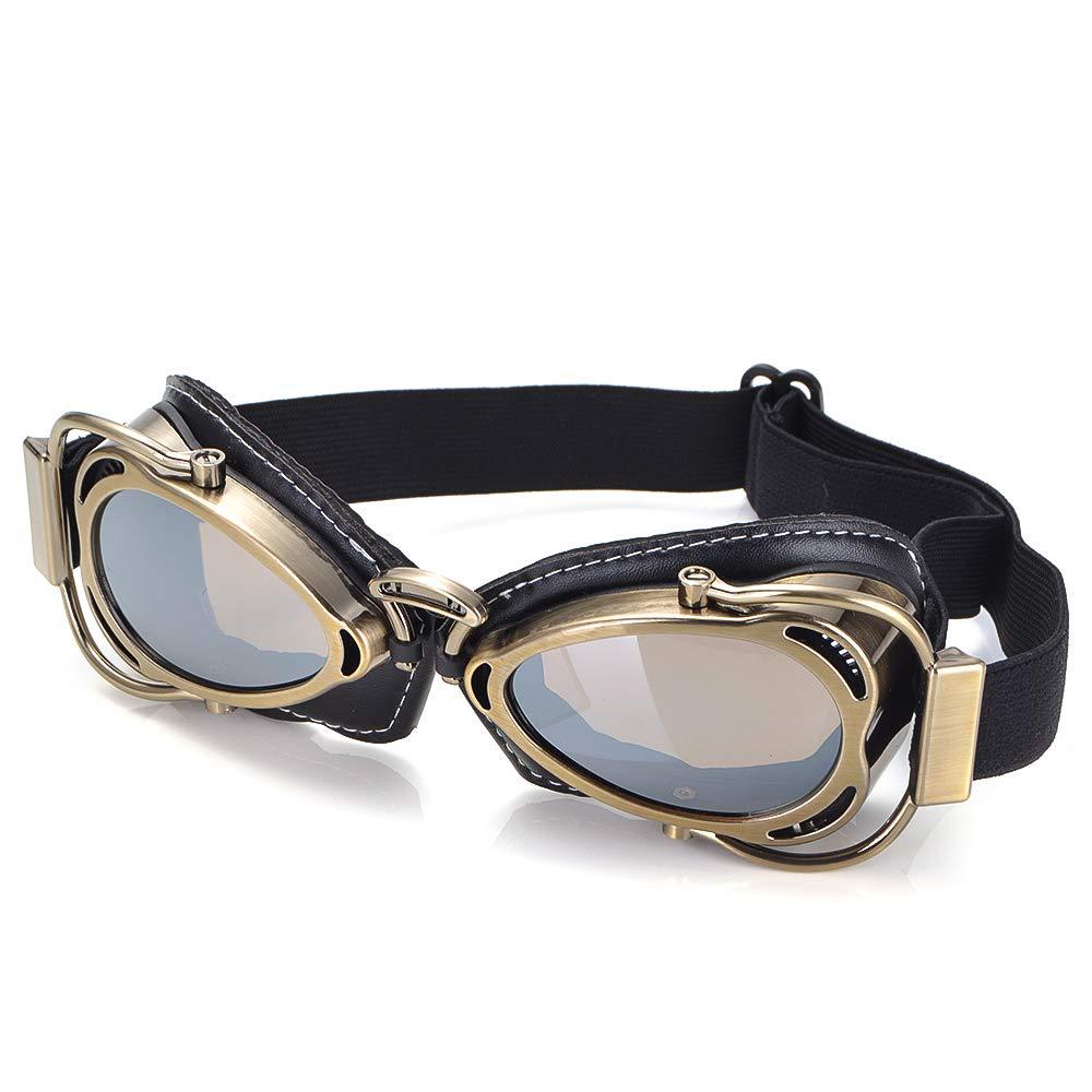 KTVMOTO Retro motorcycle outdoor racing off-road helmet goggles-H41
