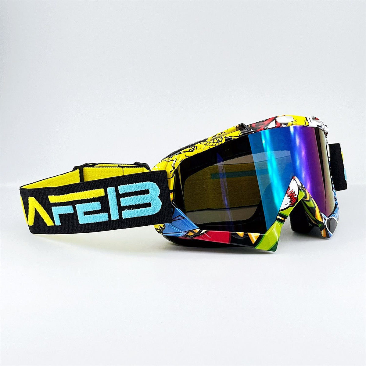 KTVMOTO Unisex Motorcycle Riding Goggles – Windproof Eye Protection-H22