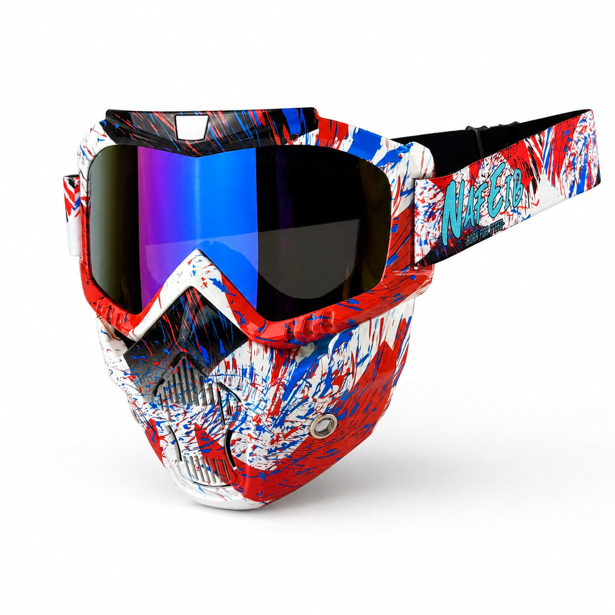KTVMOTO Motorcycle Riding Goggles and Protective Face Mask-H02