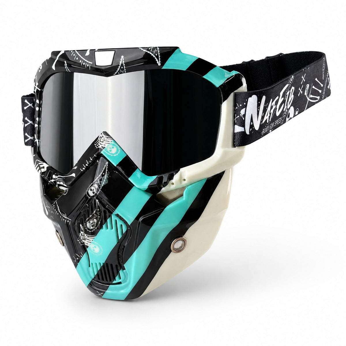 KTVMOTO Motorcycle Riding Goggles and Protective Face Mask-H02