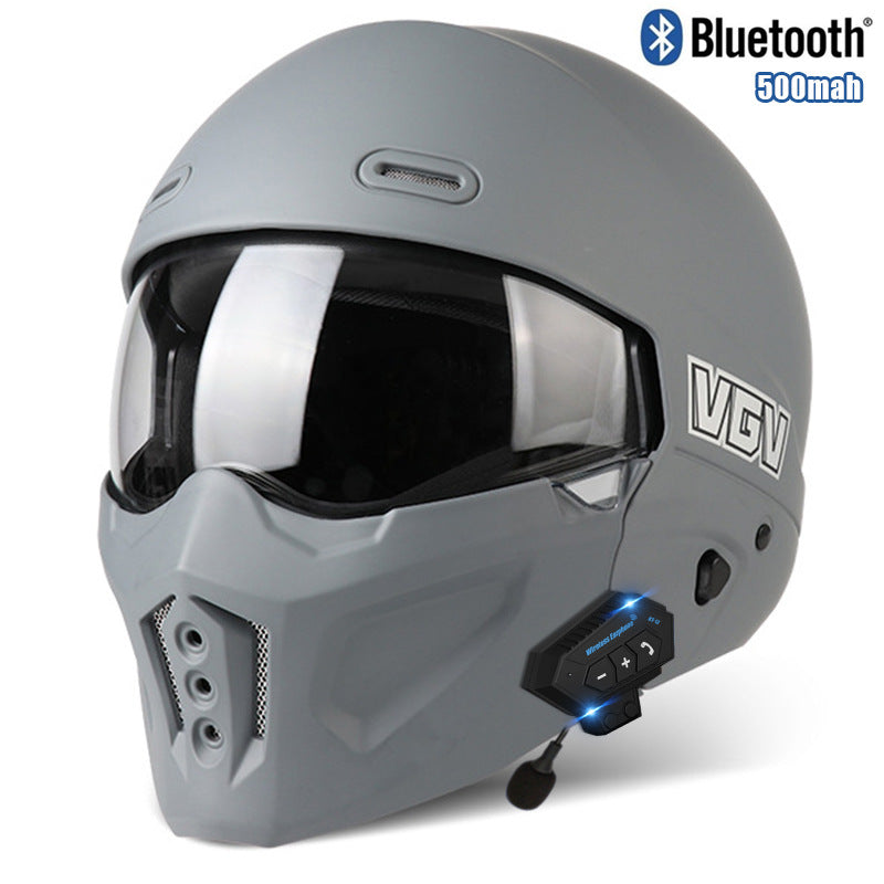 Dual-Mode Tactical Motorcycle Helmet (Bluetooth Compatible)-I90
