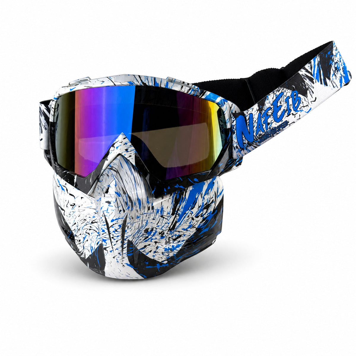 KTVMOTO Anti-glare Motorcycle Goggles and Face Mask-H04