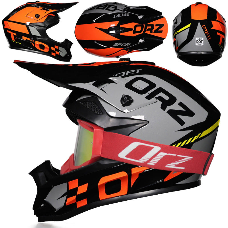 KTVMOTO Motorcycle Rally and Off-Road Racing Helmet-I222