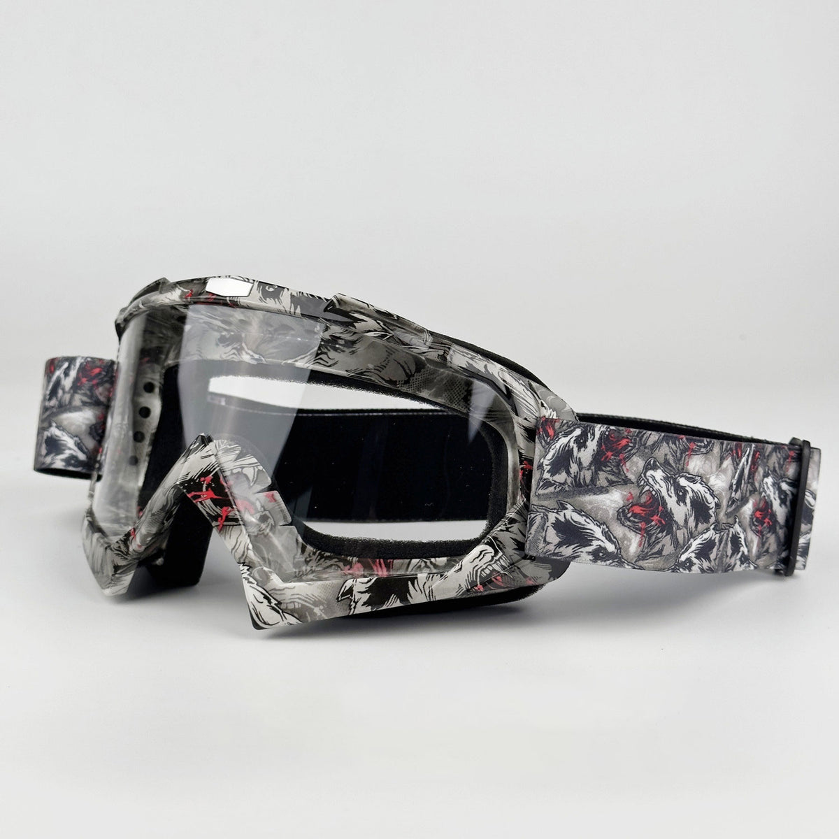 KTVMOTO Unisex Windproof Motorcycle Riding Goggles-H17