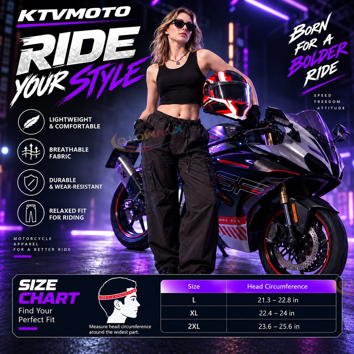 All-Season Windproof and Weather-Resistant Modular Motorcycle Helmet-I279