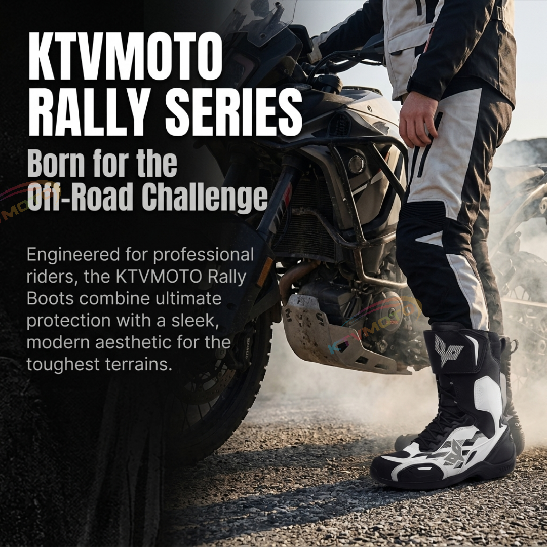 Motorcycle Rally/Off-Road Riding Boots-K40