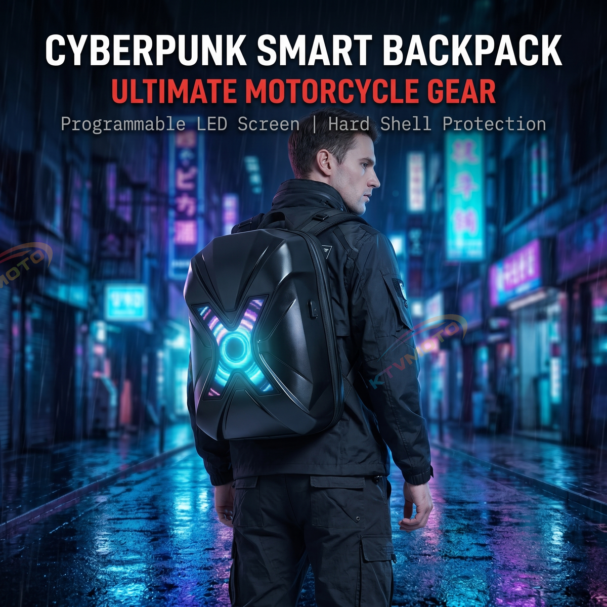 Motorcycle Smart Backpack-B21
