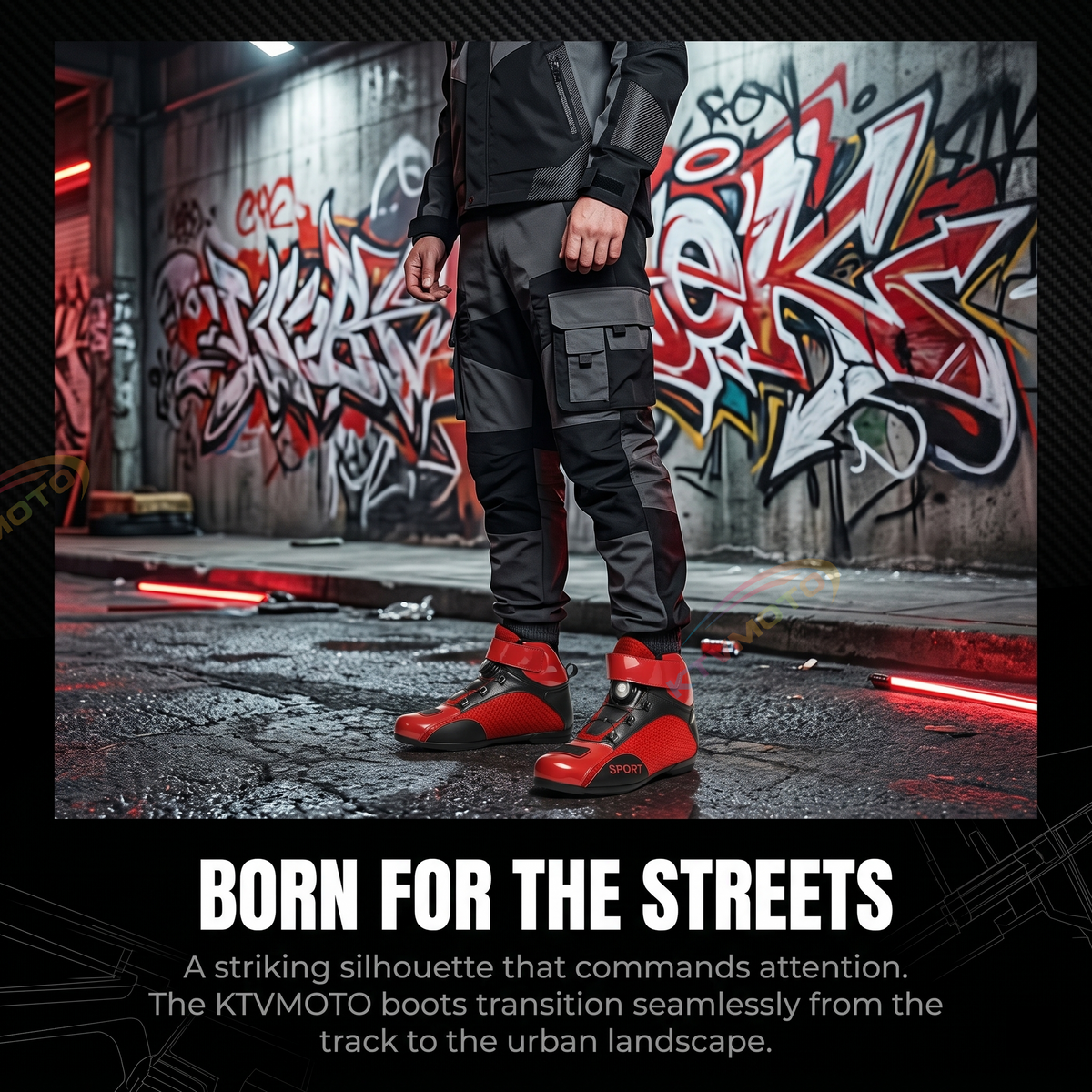 Riding boots motorcycle boots-K110