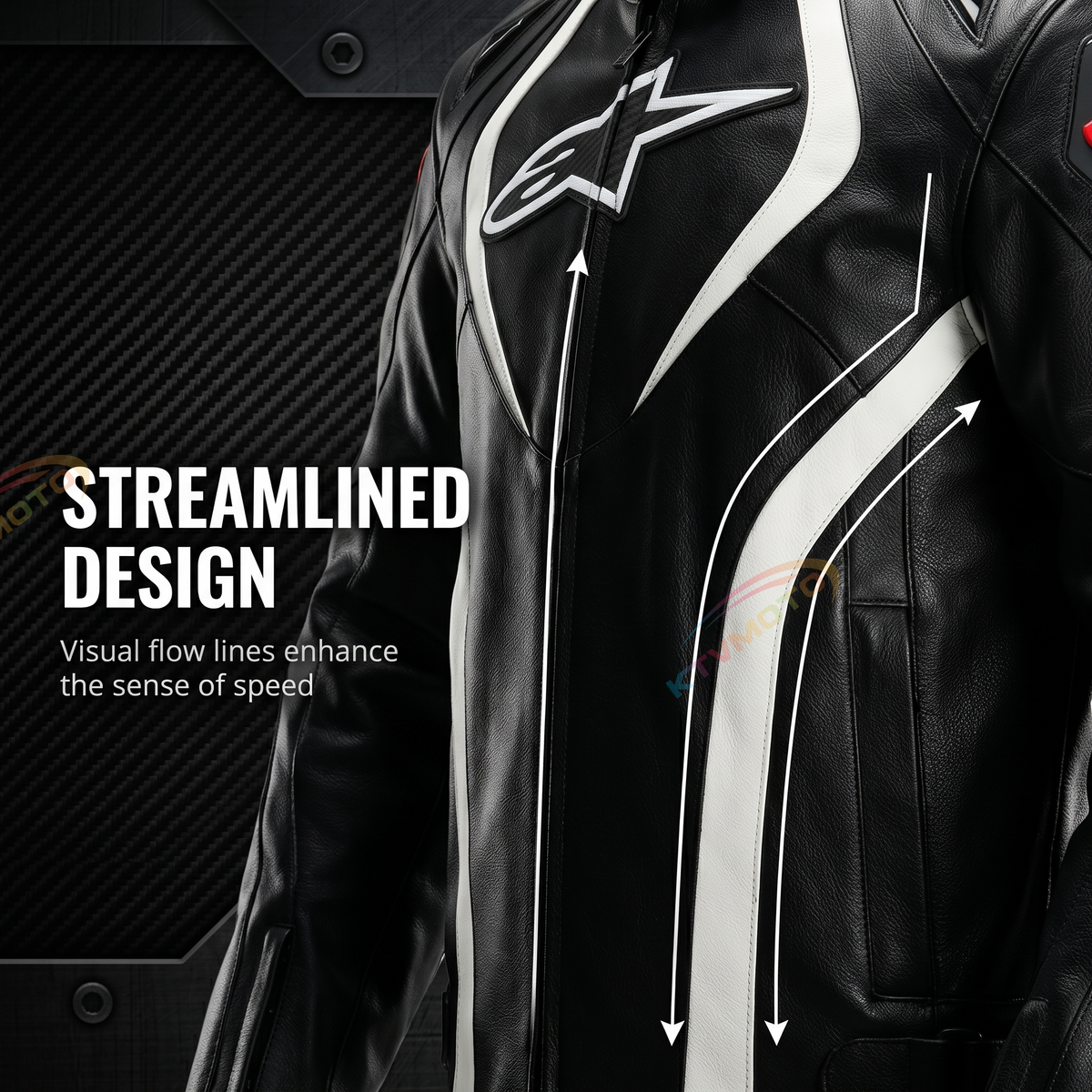 Motorcycle off-road riding jacket-J78
