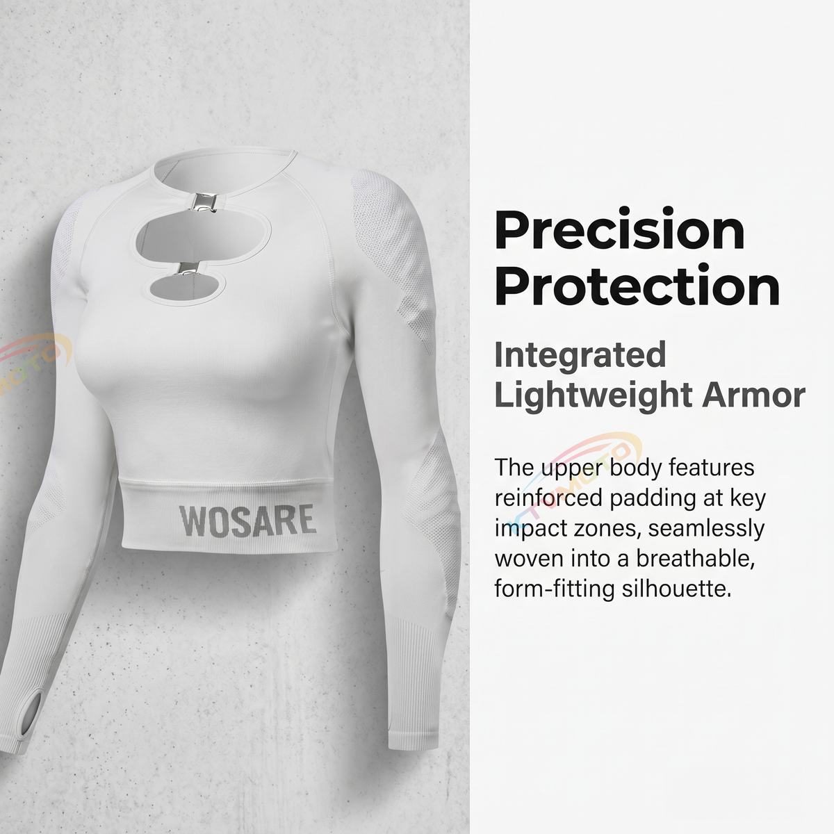 Sexy and slimming soft armor for female knights-J41