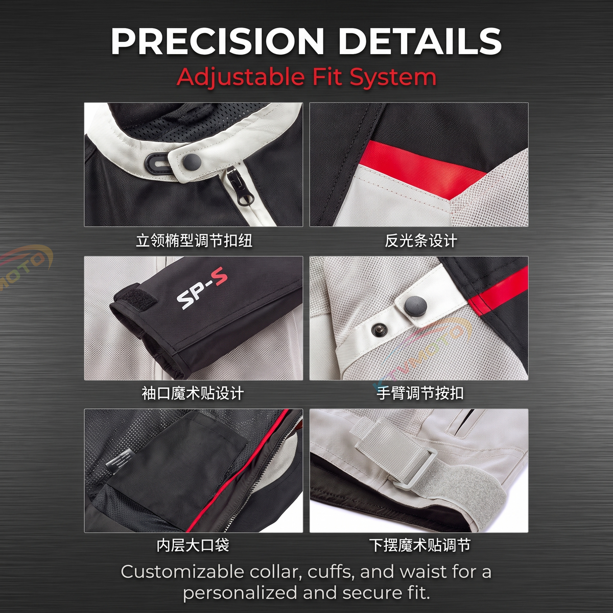 Breathable motorcycle riding clothes-J55