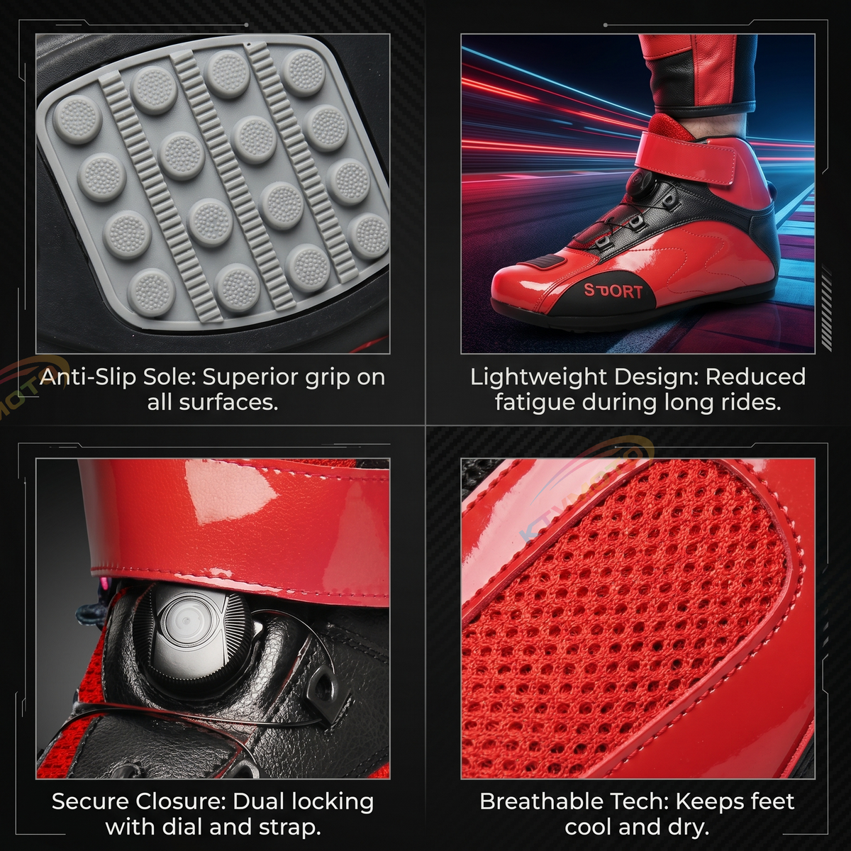 Riding boots motorcycle boots-K110