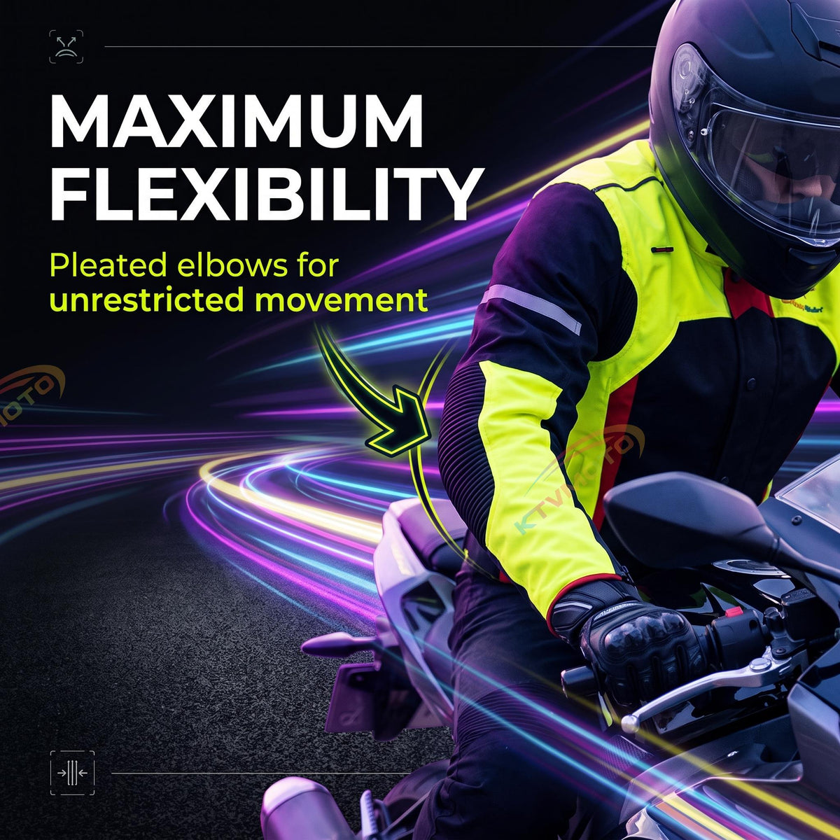 Waterproof and Impact-Resistant Motorcycle Riding Gear-J76