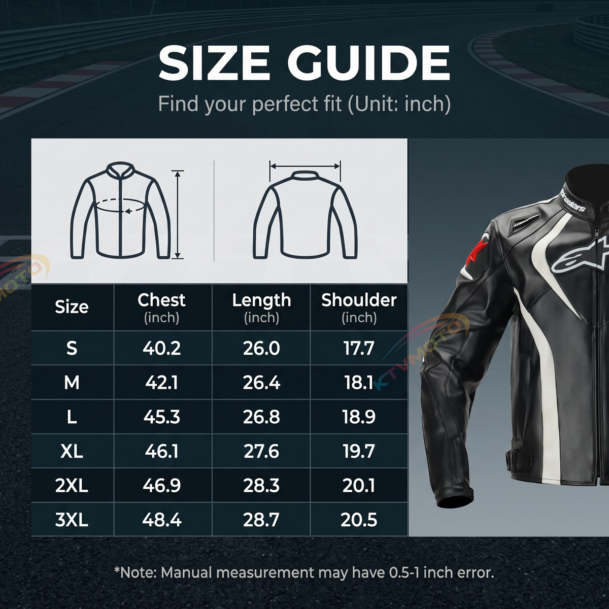 Motorcycle off-road riding jacket-J78