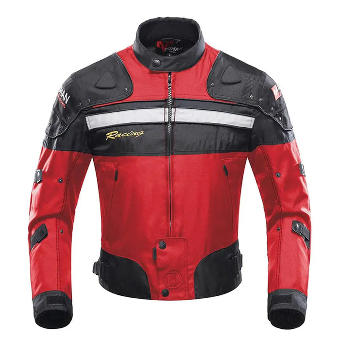 Motorcycle windproof protective riding suit CE certified all seasons-J34