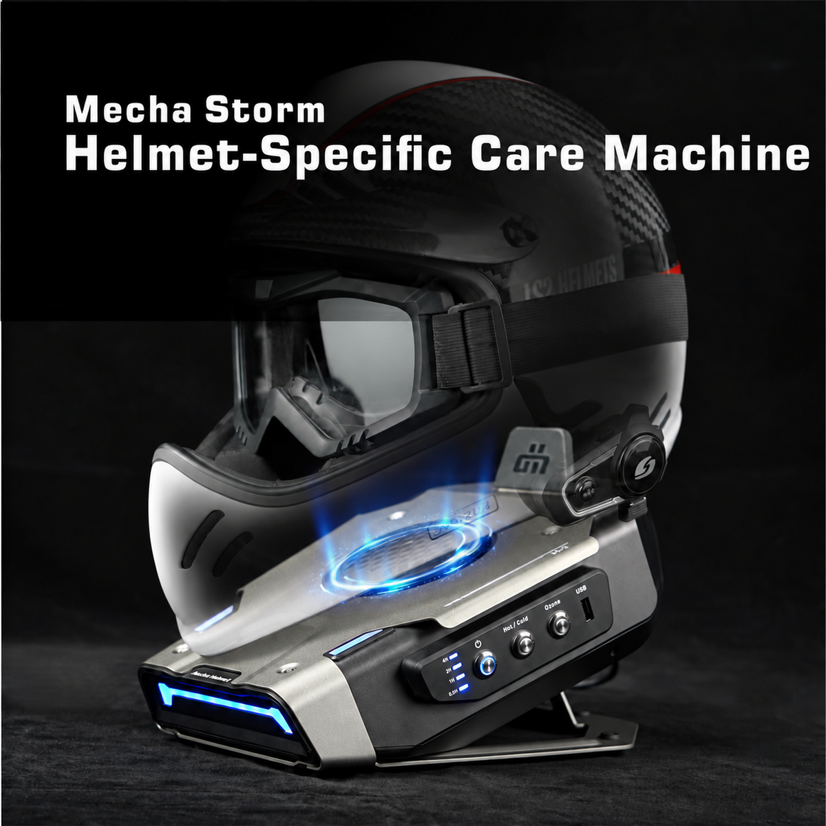 Motorcycle Helmet Dryer with Deodorizing System – N03