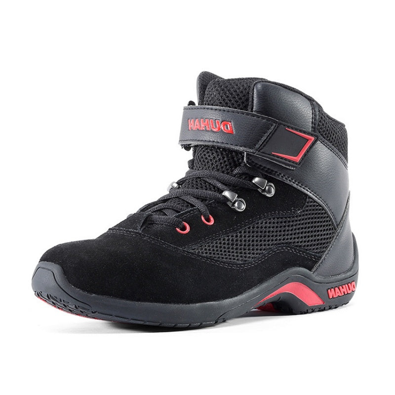 Breathable motorcycle riding boots-K162