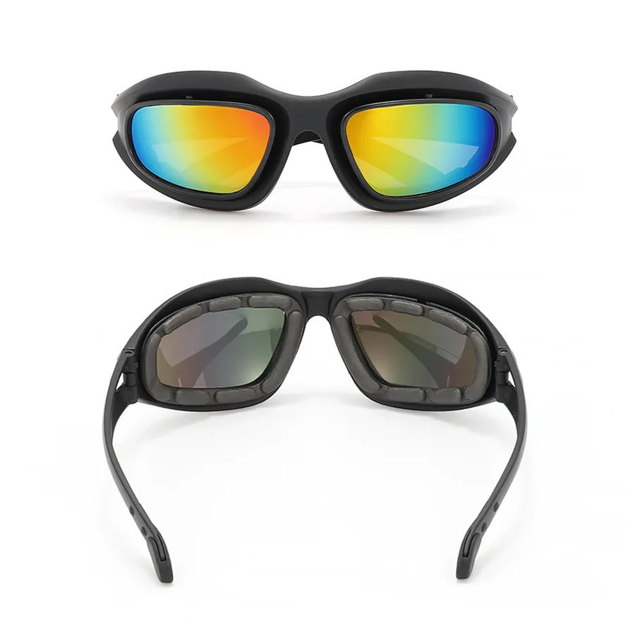 KTVMOTO Outdoor Polarized Tactical Motorcycle Riding Goggles-H25