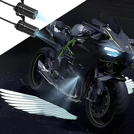 motorcycle led light angel wings projection-D02