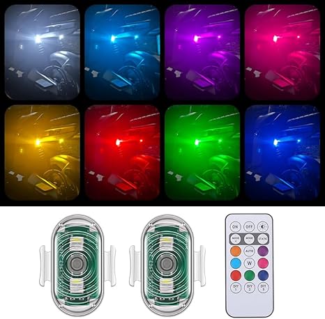 Wireless LED Strobe Light with Remote Control-D03