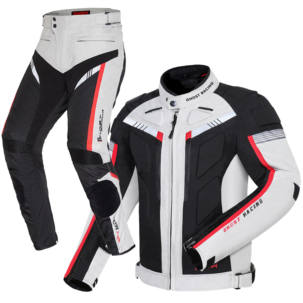 Cold and waterproof motorcycle off-road riding jacket-J02