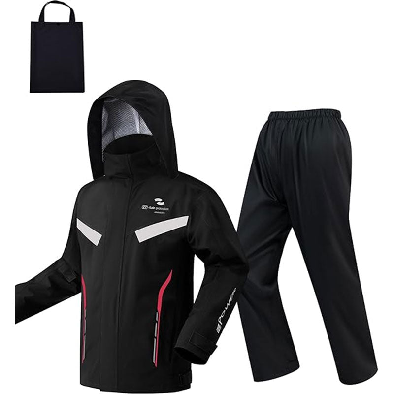 Split type riding raincoat set-C02