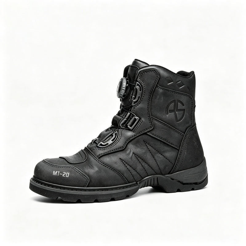 Motorcycle rally riding boots-K101