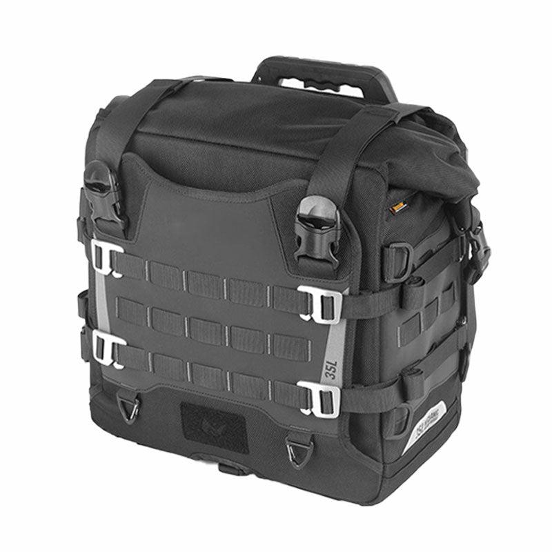 Large capacity quick-release motorcycle bag with lock hole-B25