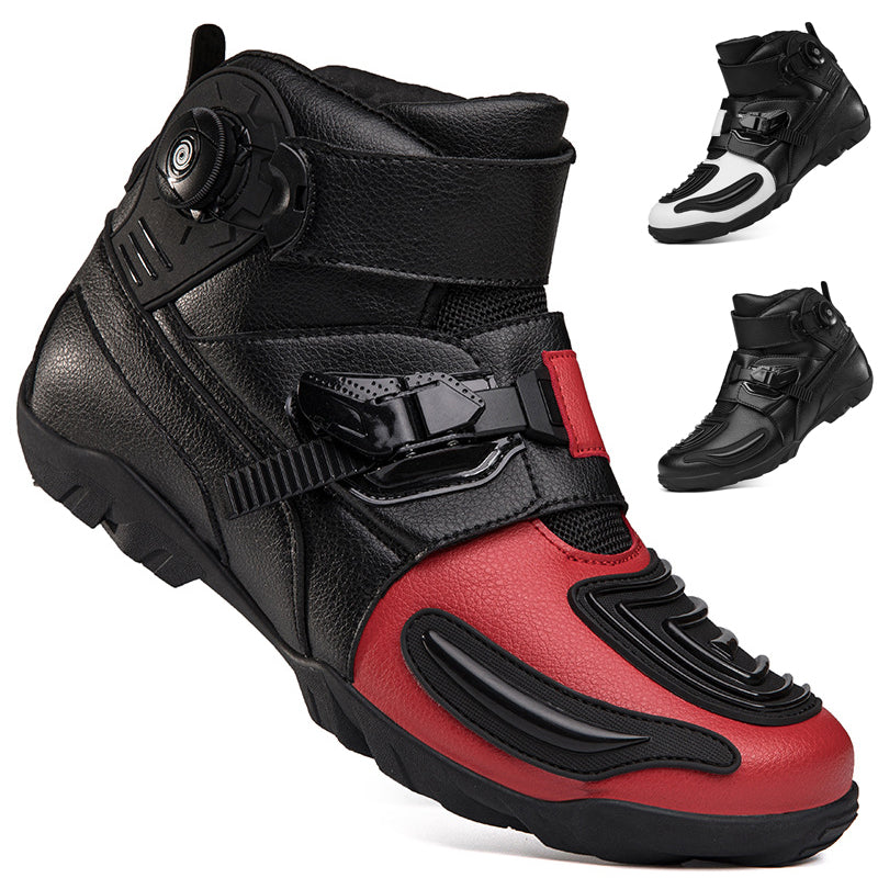 Microfiber Leather Cycling Foot Protection Shoes - K16