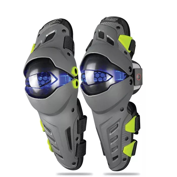 LED Light Cool Off-Road Racing Knee Pads-Y07