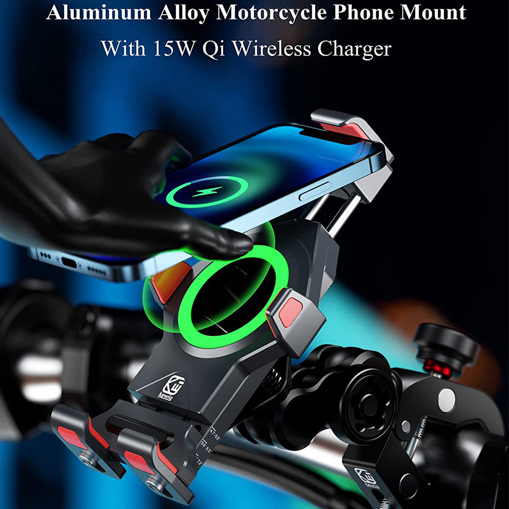 Aluminum Alloy Motorcycle Stand Wireless Charging - M29