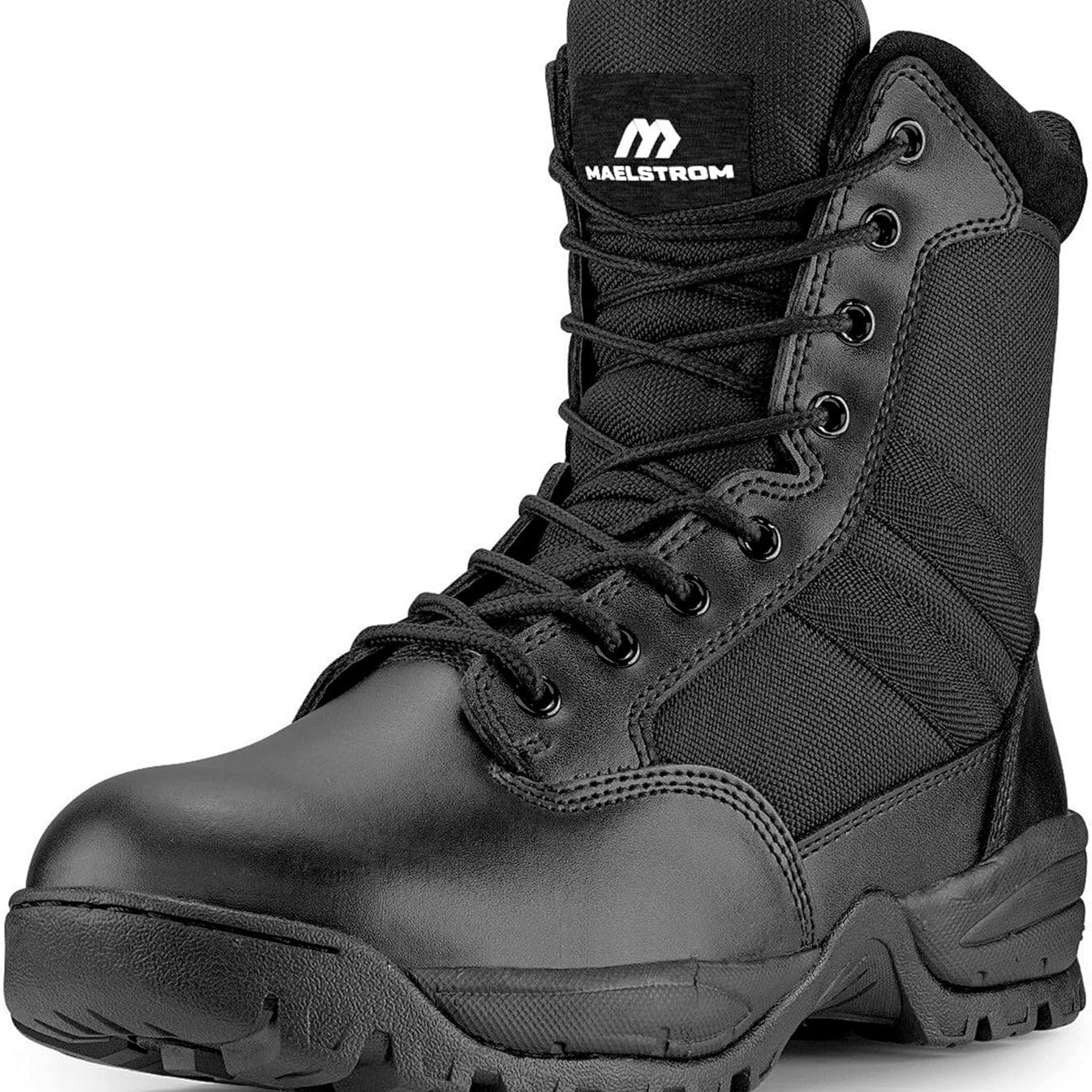 Military Tactical Work Boots for Hiking, Motorcycle, EMS, EMT and Outdoor Combat - K01