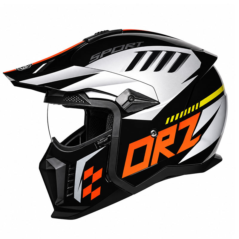 KTVMOTO Futuristic Full Face Motorcycle Helmet-I271