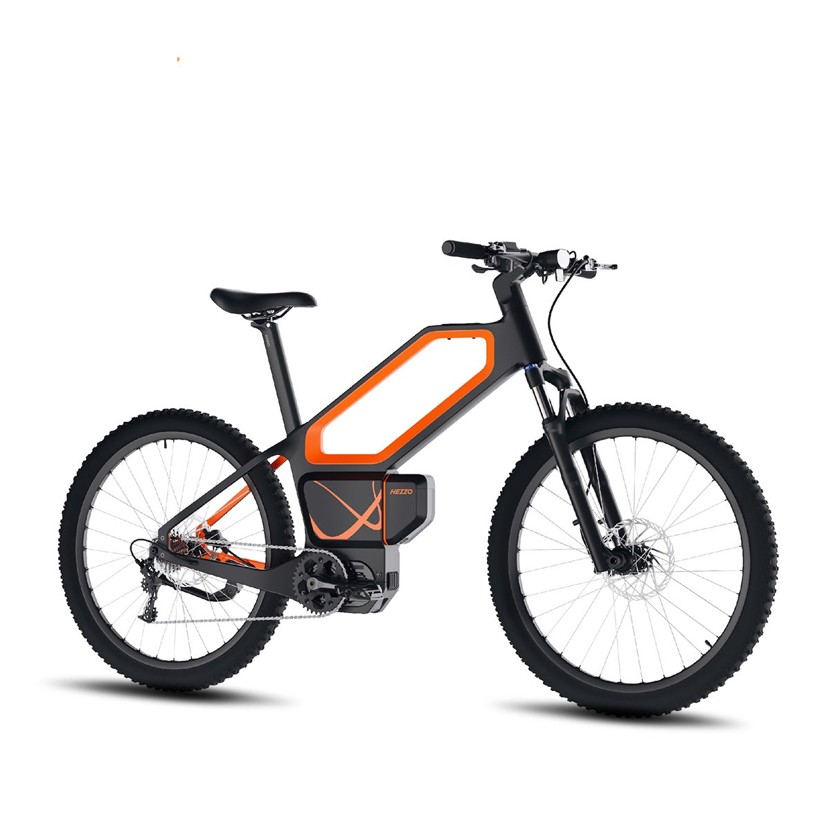 Carbon Fiber Electric Bicycle 48V 500W 20AH-HM500