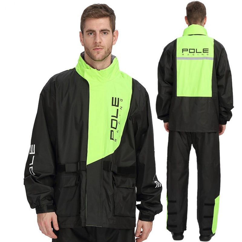 waterproof and reflective raincoat set-C04