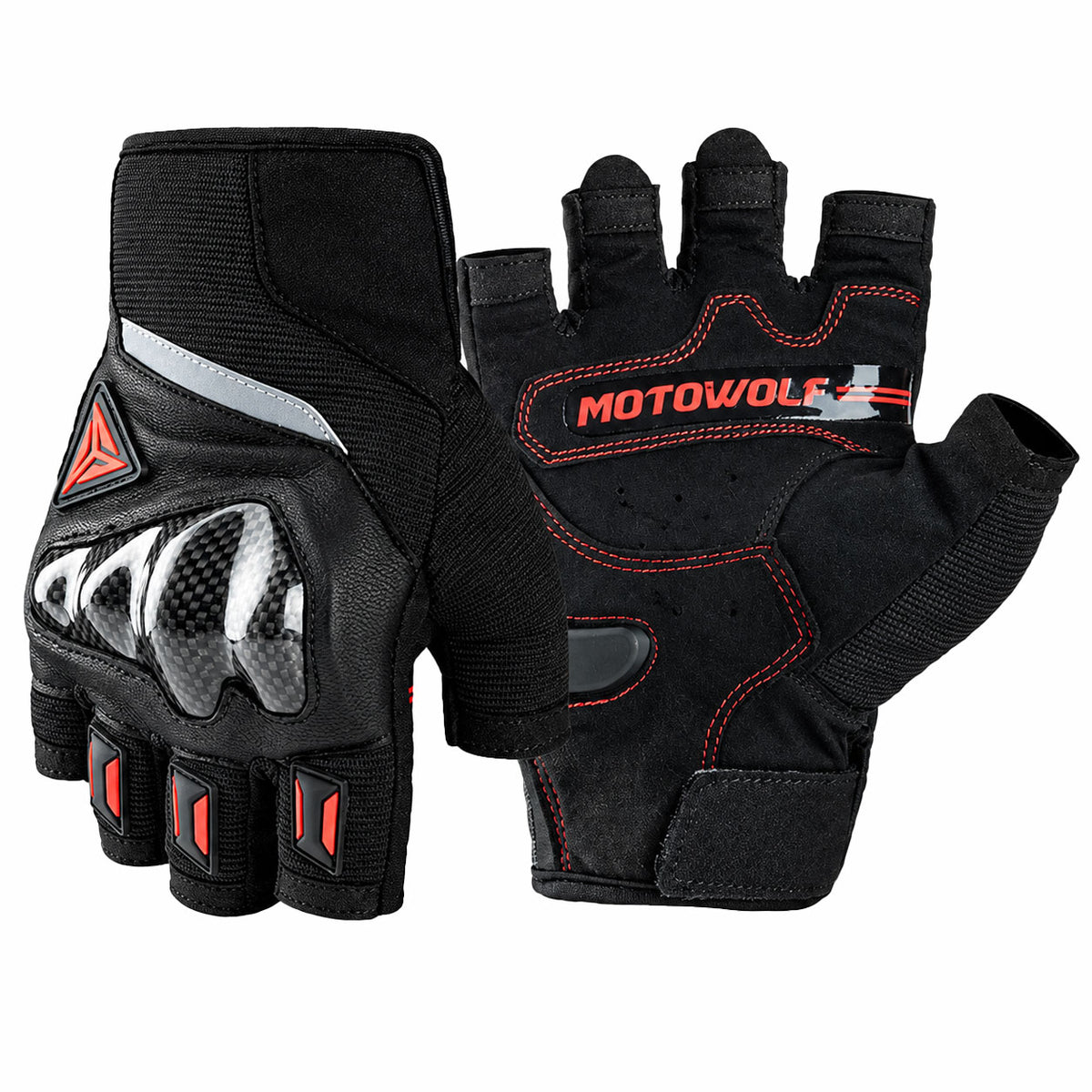 Breathable Carbon Fiber Motorcycle Gloves-G61